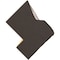 Ekena Millwork 48"W x 2"D x 2"H Universal Trim Sill for StoneWall Faux Stone Siding Panels, Canyon Brown PNUTS02X48CB - alternate 4